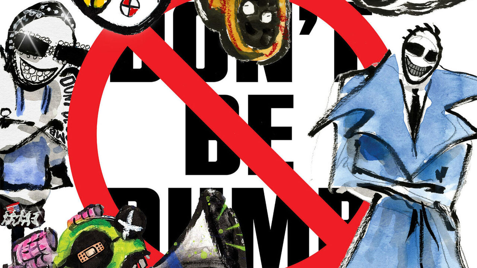 Don't Be Dumb album cover artwork. 