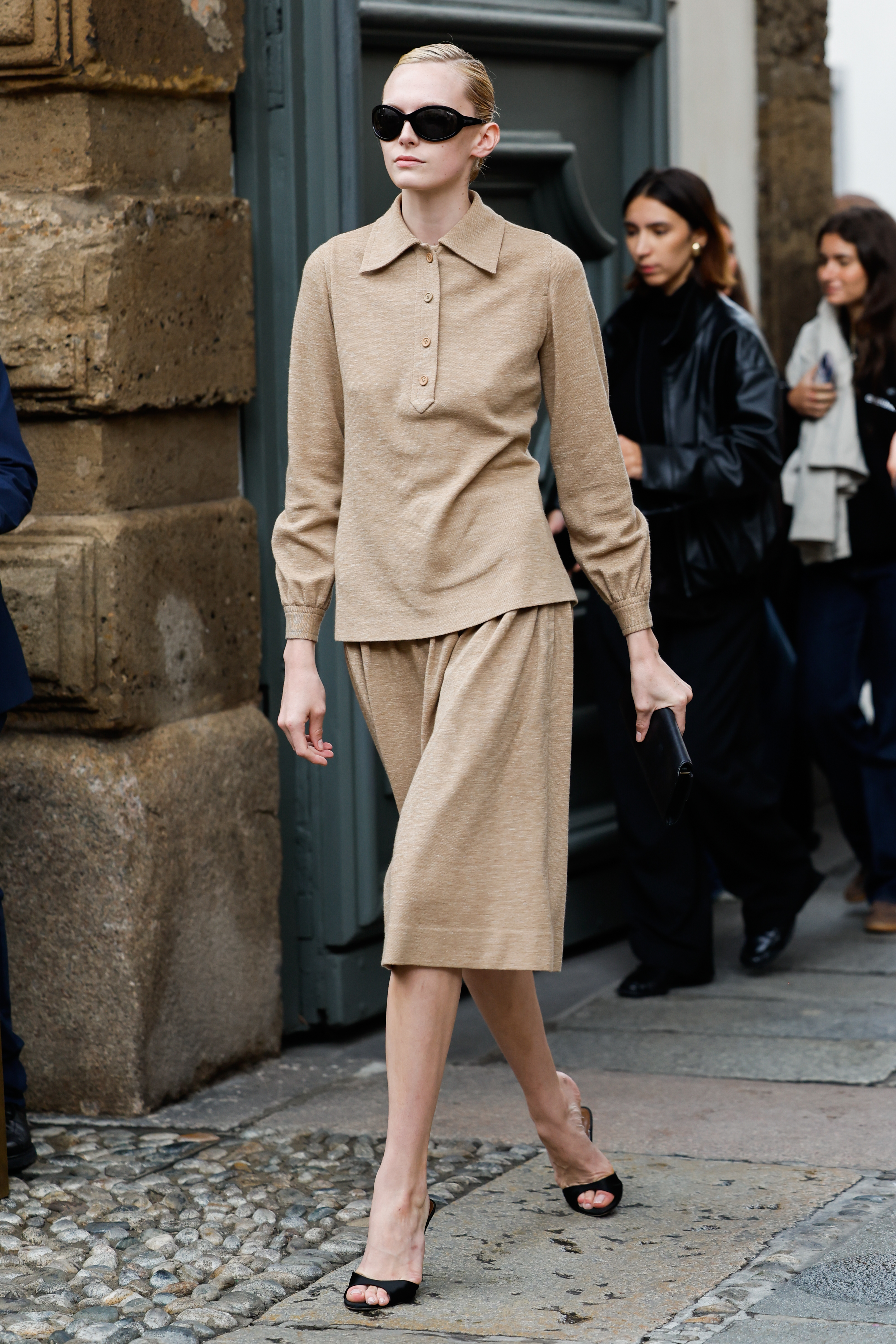 Photos of celebrity street style fall 2025.