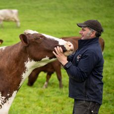 James Robinson, farmer in Cumbria