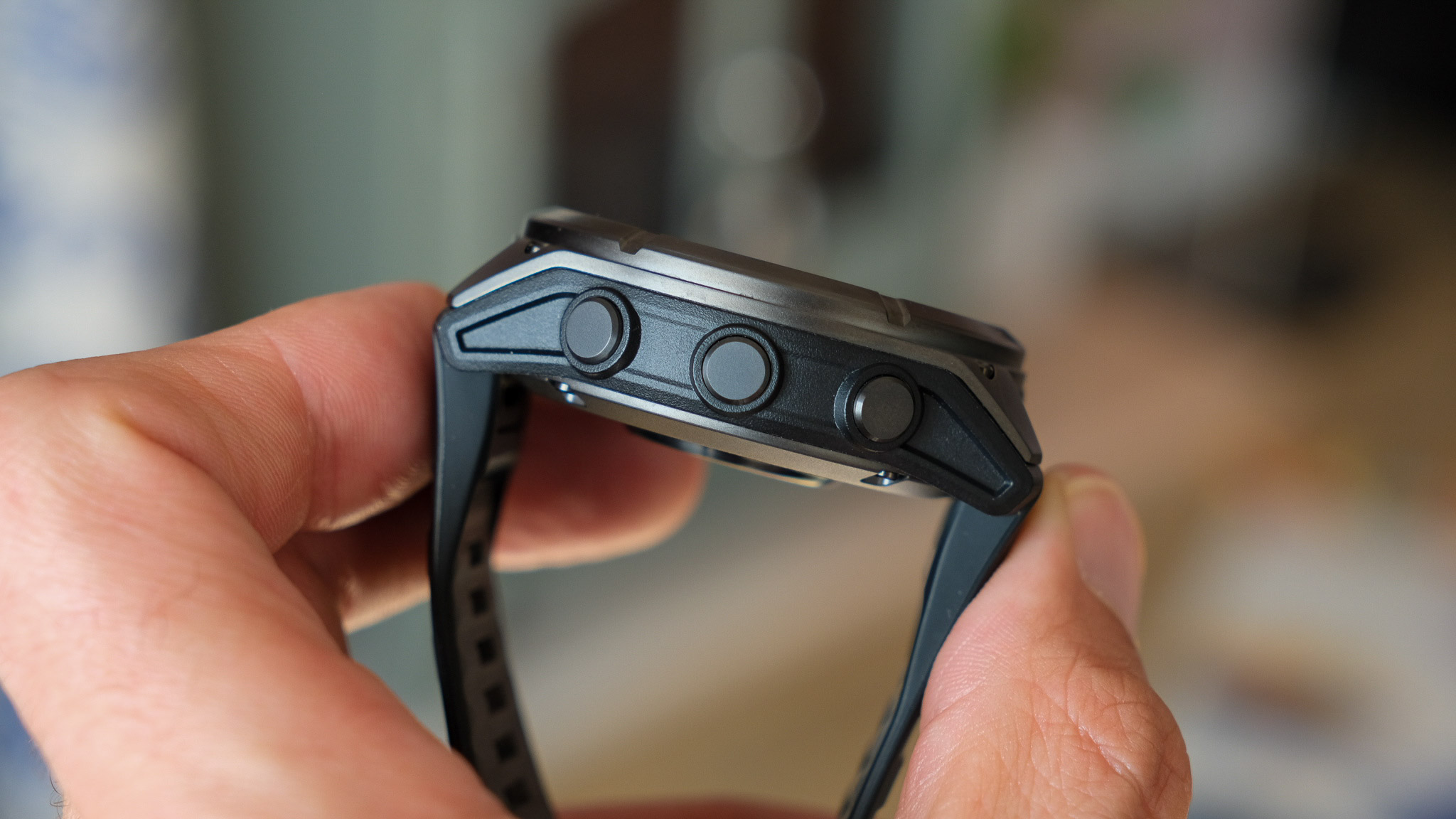 Garmin Fenix 8 Pro MicroLED in hand