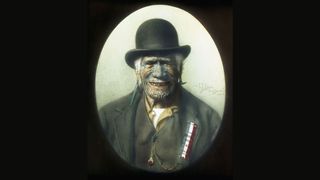 Charles Goldie portrait of Maori warrior