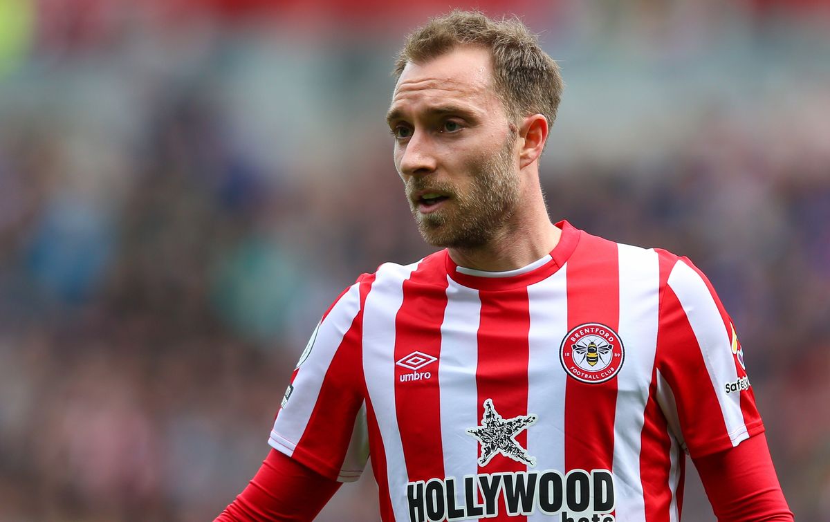 Brentford midfielder Christian Eriksen