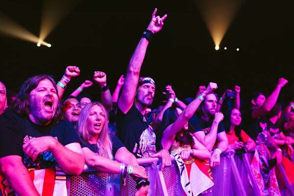 Iron Maiden onstage