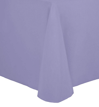 Lilac tablecloth