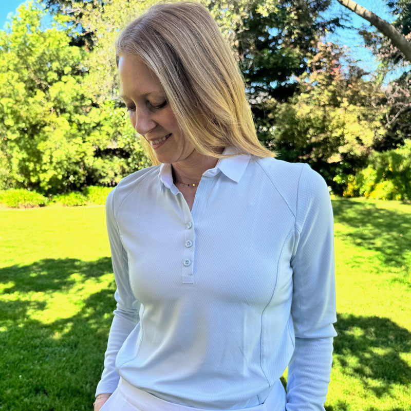 Dunning Golf Emmwick Long-Sleeve Polo
