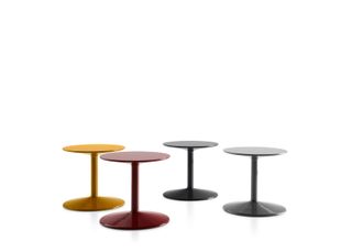 Different coloured tables