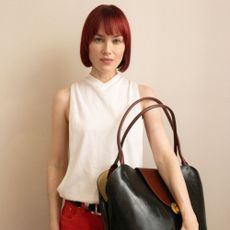 Julia Hobbs clothing line worn by model for Harvey Nichols