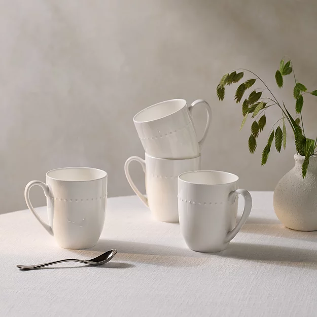 Radwell Bone China Mugs &amp;ndash; Set of 4 | Mugs | the White Company