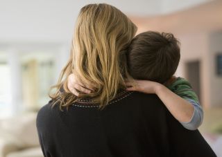 Signs of anxiety in children can include clinginess