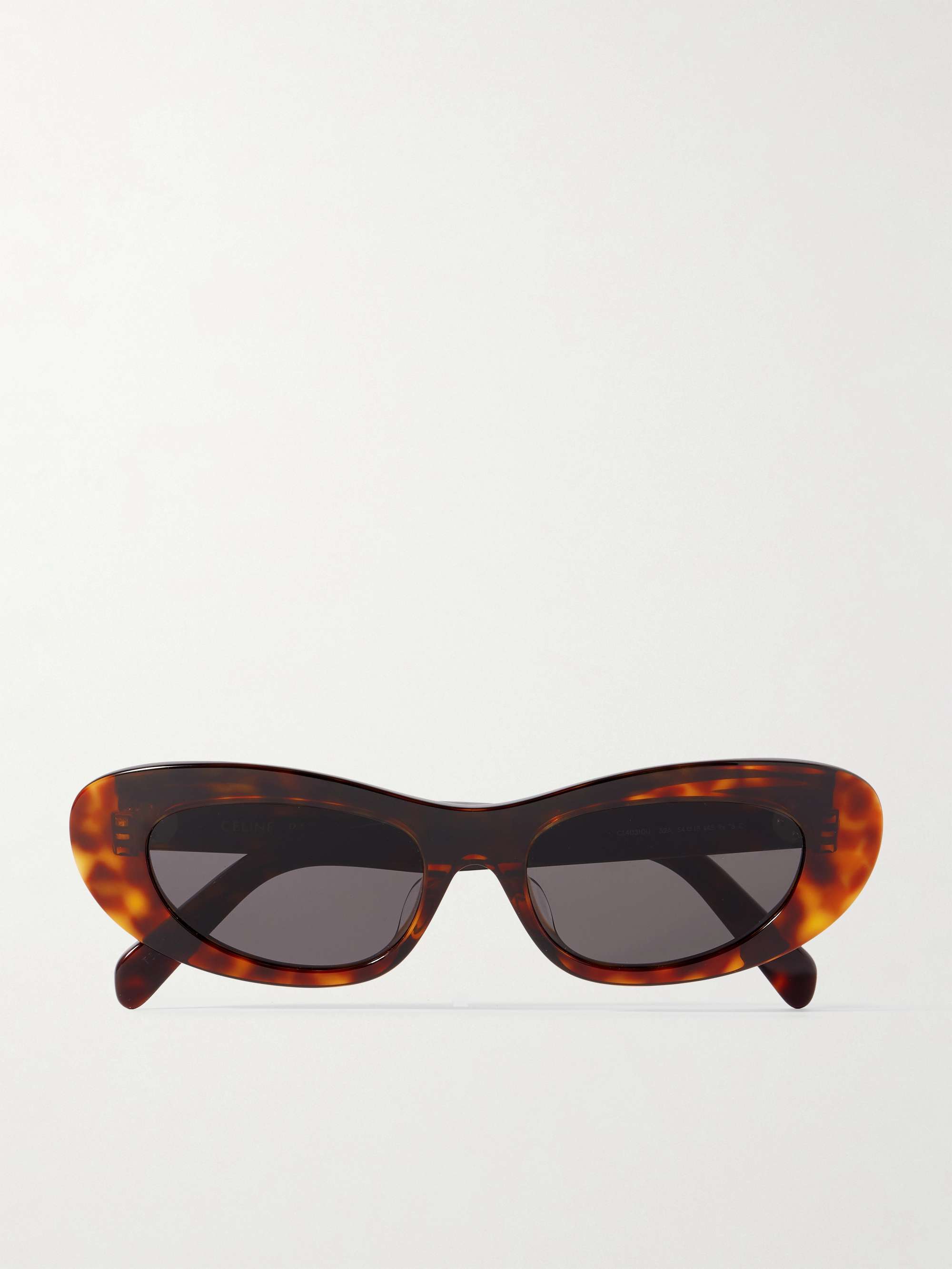 Cat-Eye Tortoiseshell Acetate Sunglasses