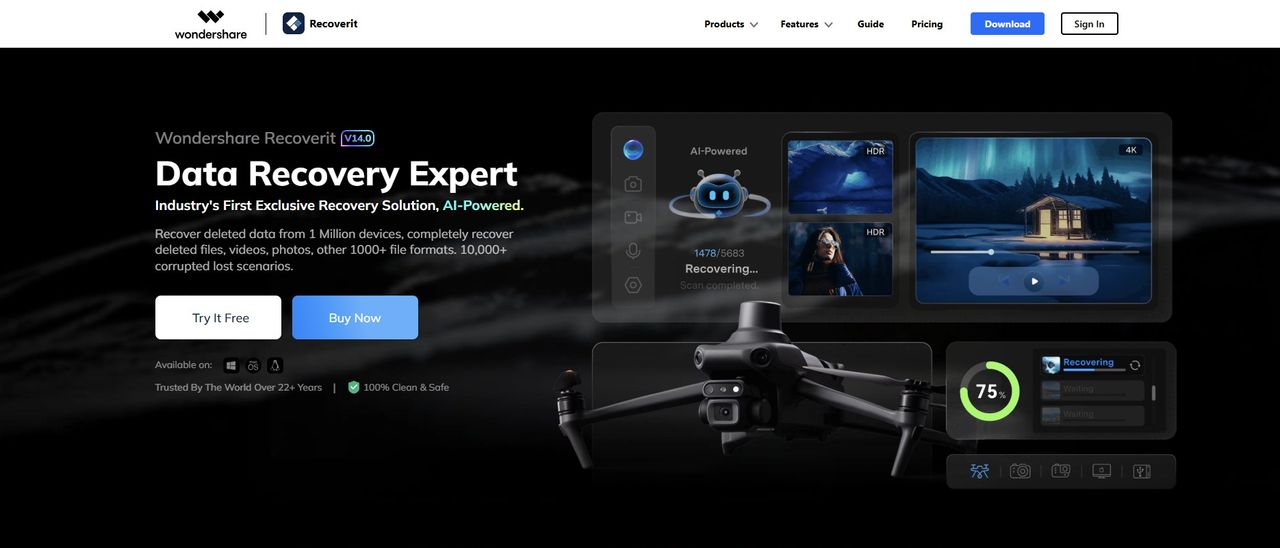 Wondershare Recoverit review