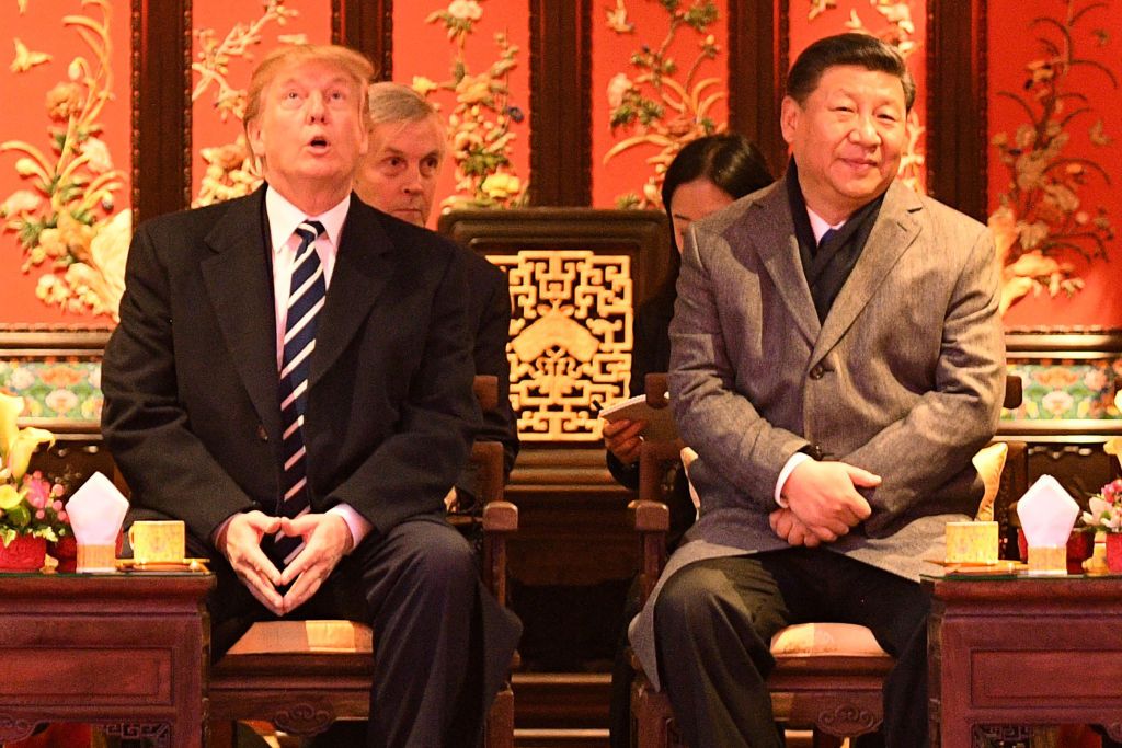 Donald Trump and Xi Jinping.