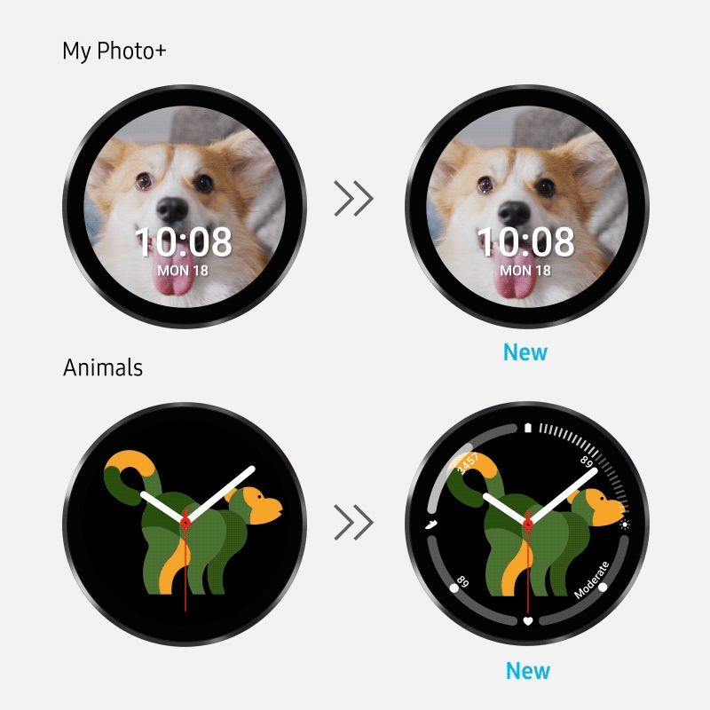 Samsung Galaxy Watch 4 New Watch Faces
