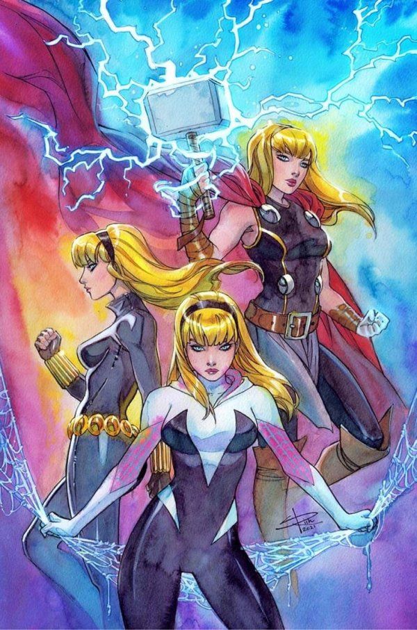 Spider-Gwen: Gwen-Verse #1 variant cover