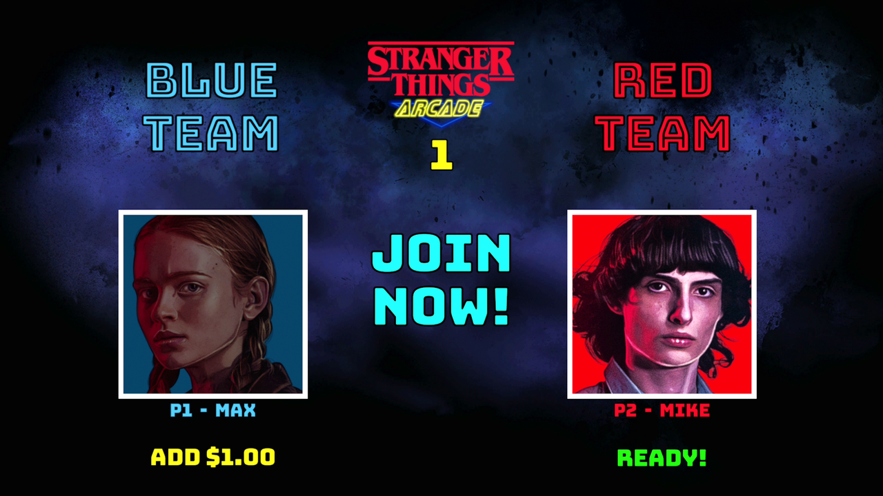 Stranger Things Arcade game
