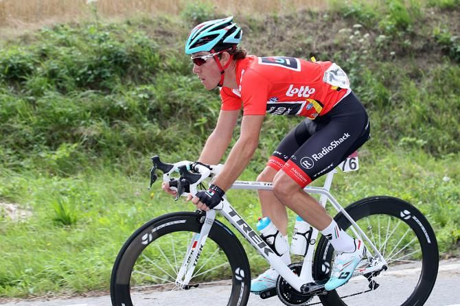 Giacomo Nizzolo (Radioshack) in the points jersey