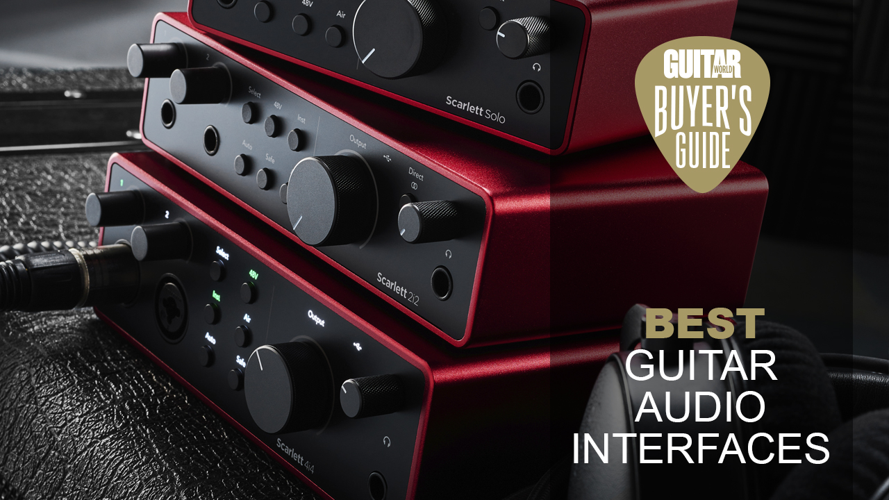 Best guitar audio interfaces 2024: our top picks for every budget