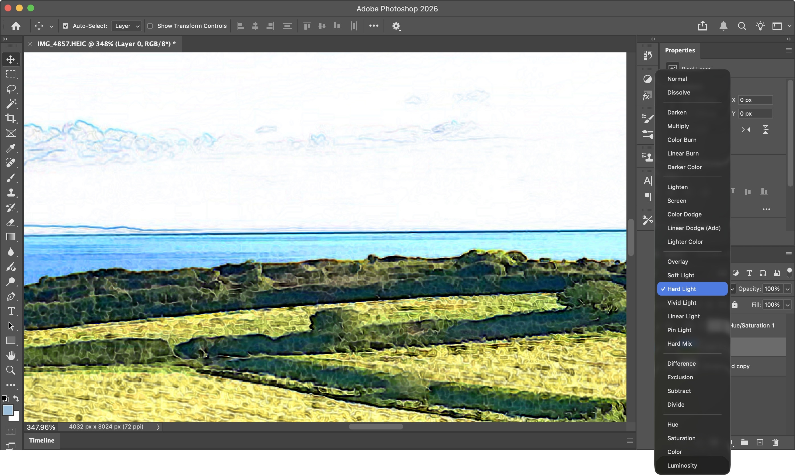 Using various Adobe tools and software to turn photos into cartoons