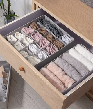 3pcs Underwear Storage Box Set