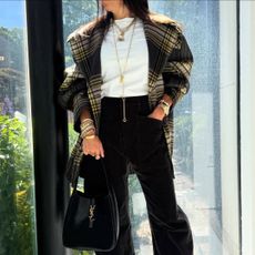 Marci Hirschleifer wearing fall outfits