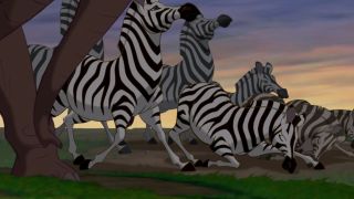 zebra bowing in the lion king