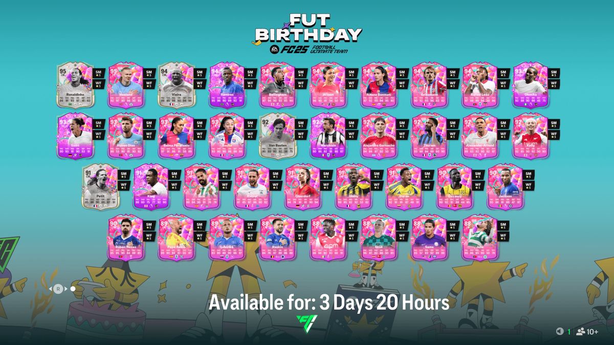 FC 25 Fut Birthday Guide and Full Cardsリスト