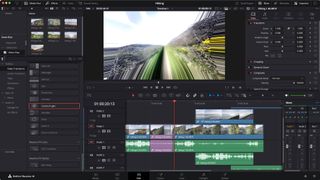 Screenshot of the DaVince Resolve 19 Interface
