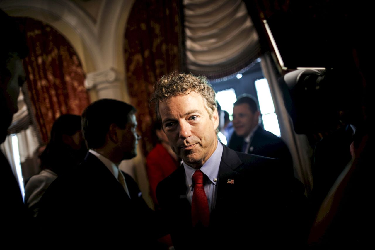 Tea Party Senator Rand Paul.