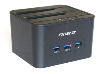 Fideco HDD Docking Station And USB 3.0 Hub