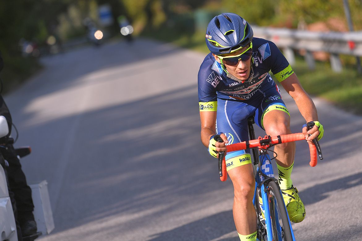Guillaume Martin on his way to victory