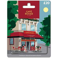 Café Rouge Gift Card: was £20, now £17 at Amazon