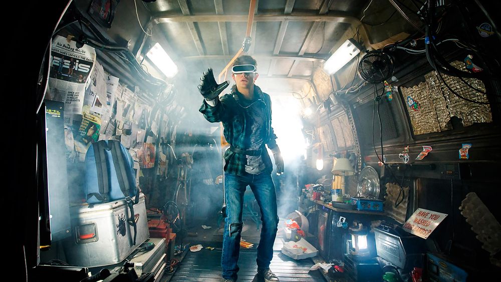 A still from the movie Ready Player One