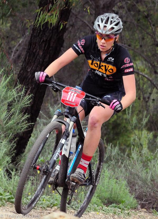 Lydia Tanner (Tokyo Joe&rsquo;s) reaching the summit