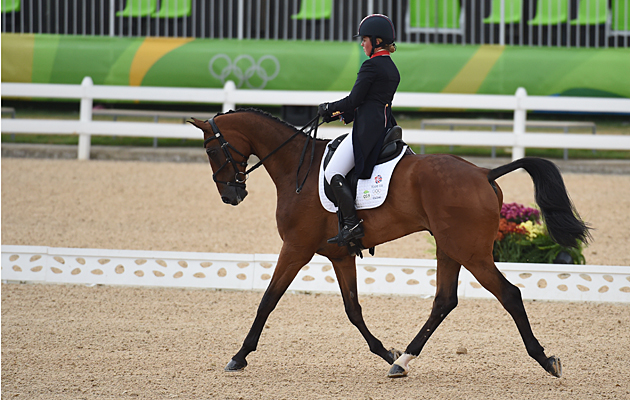 Kitty King Rio Olympics eventing dressage