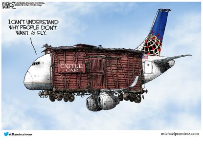 Editorial Cartoon U.S. airlines coronavirus