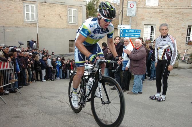 Stuart O'Grady (Orica-GreenEdge) was in the breakaway