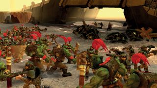 Still from the video game Warhammer 40K: Dawn of War.