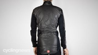 Castelli Idro Pro 3 shakedry cycling jacket rear view