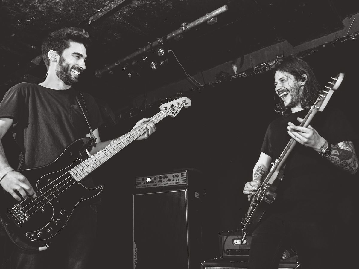 You Me At Six's Matt Barnes and Max Helyer