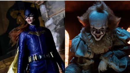 Batgirl and Pennywise from It