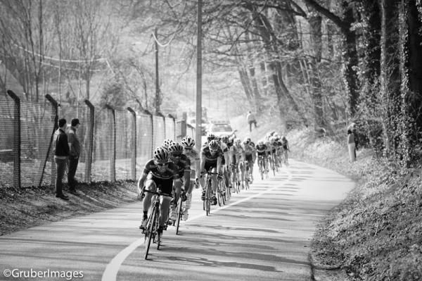 The Europcar team hit the front