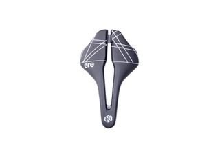 Ere Research Genus Pro T road bike saddle shown form the top