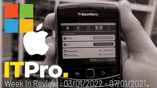 IT Pro News In Review: Microsoft Y2K22 bug, RIP BlackBerry smartphones, Apple hits $3 trillion
