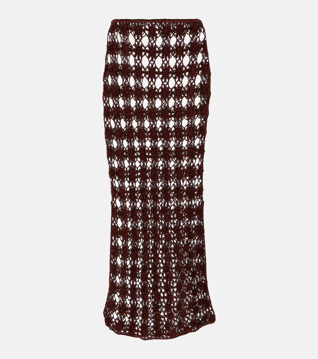 Bella Crochet Cotton Maxi Skirt