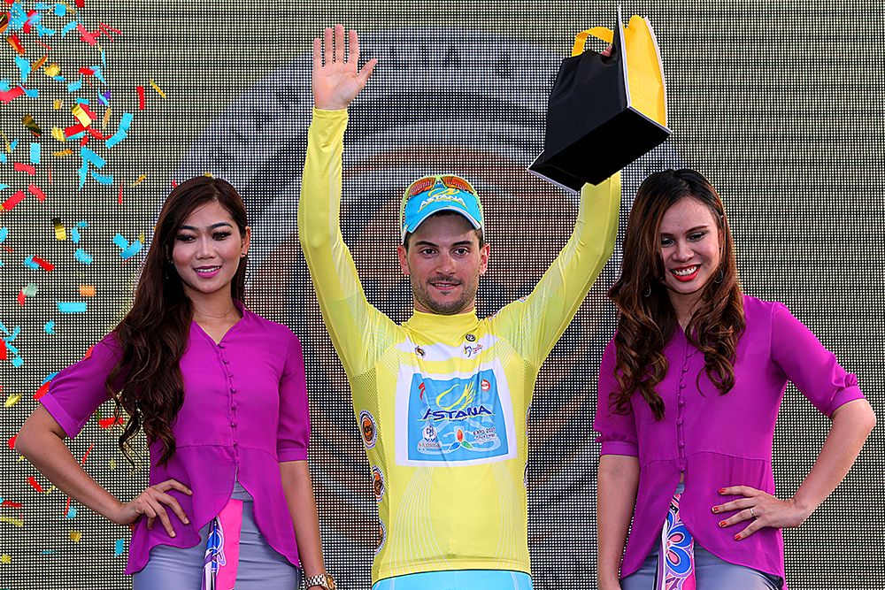 Andrea Guardini (Astana) continues in the Tour de Langkawi lead