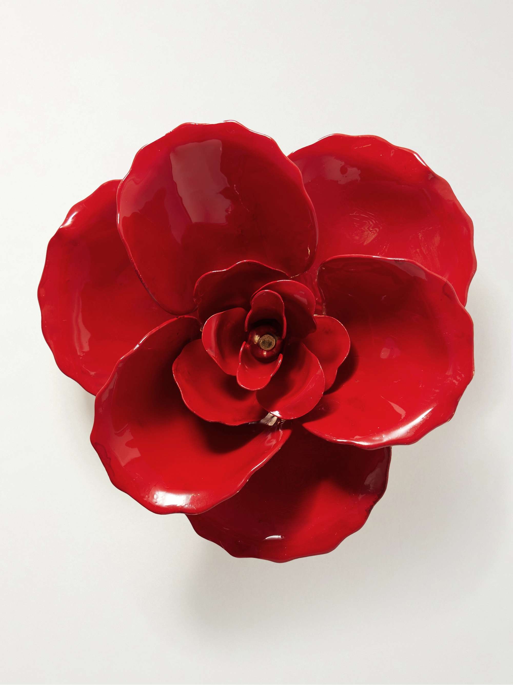 Chaya Gold-Plated and Enamel Brooch