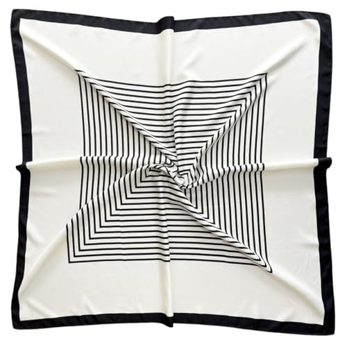 Julunar Silk Like Head Scarf for Women - Satin Large Hair Scarves - 35