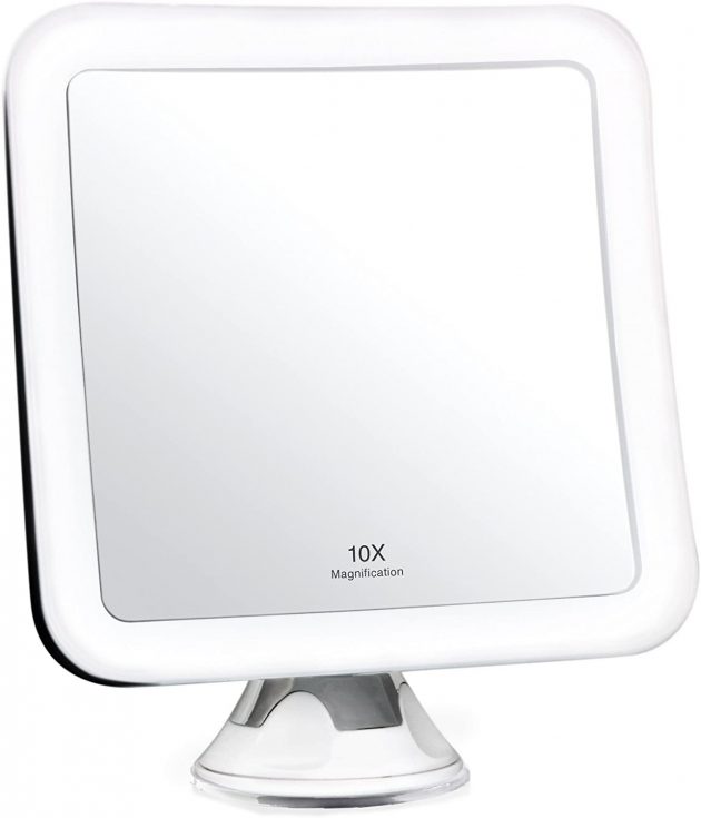 hairs you should and shouldn't pluck: magnifiying mirror