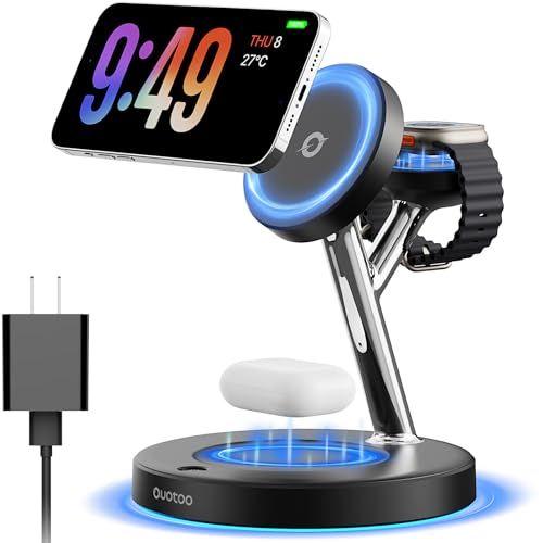 3 in 1 Mag-Safe Wireless Charger Stand