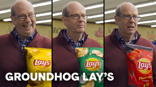 Stephen Tobolowsky in Lays commercials Groundhog Lays